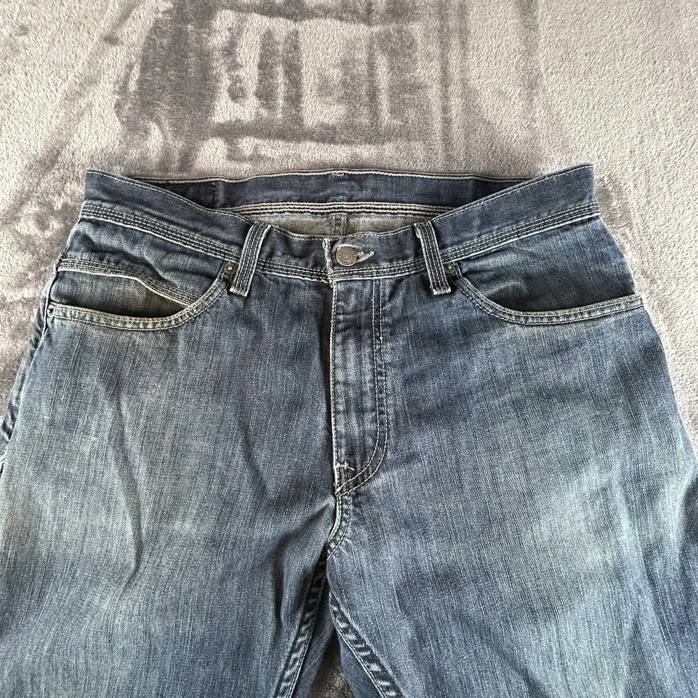 Vintage Y2K Levi's 514 Back Zipper Pockets Relaxed Fit Streetwear 2000s Jeans